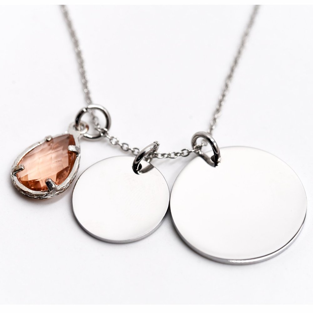 LParkin She Believed She Could So She Did Pendant Necklace Birthstone Motivation Jewelry