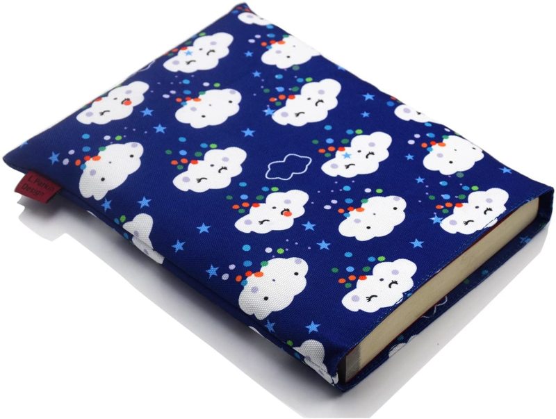 Book Sleeve Clouds Book Cover Medium Book Sleeves Teen Gift (Medium)