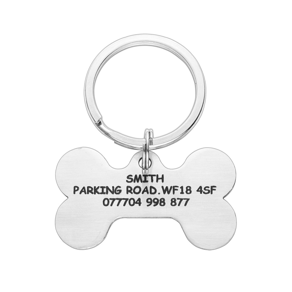 Lparkin Got Lost Looking for Bitches Dog ID Tag Backside customized- Unique Pet Id Tag - Dog Tag - Cat Tag - Custom Pet Tag