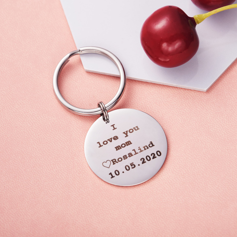 Everything I Am You Helped Me to Be Keychain Backside Personalized Mom Gifts Mom Christmas Gifts from Daughter Gifts for Mom Christmas Gifts for Mom