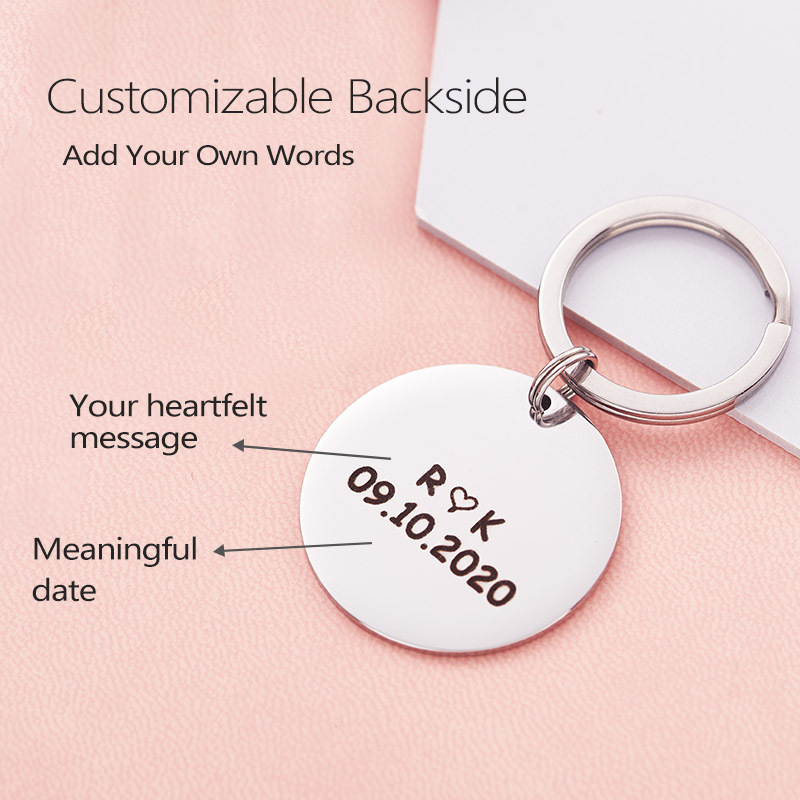 You're My Favorite Asshole keychain Backside Personalized funny keychain funny man gift valentines day funny gift for husband funny boyfriend gift