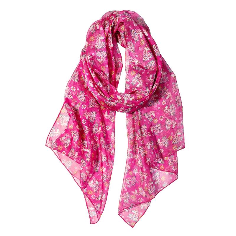 Unicorn Women Scarves Lightweight Shawl Head Wraps