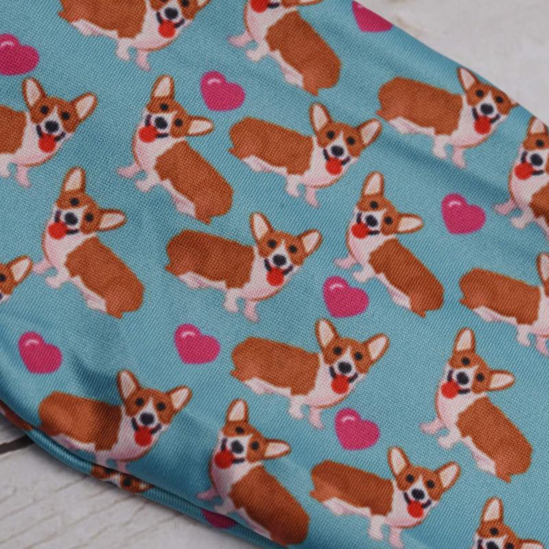 LParkin Corgi Dog Head Bands for Adults - Wide Headbands - Gift for Wife - Adult Headband - Headband Women - Hair Headband