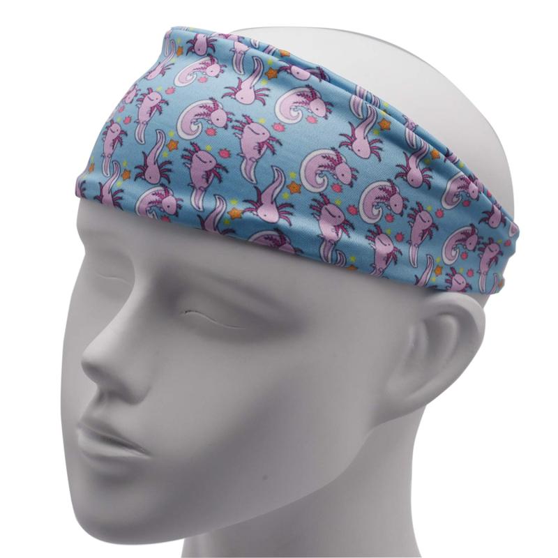 LParkin Axolotl Head Bands for Adults - Wide Headbands - Gift for Wife - Adult Headband - Headband Women - Hair Headband