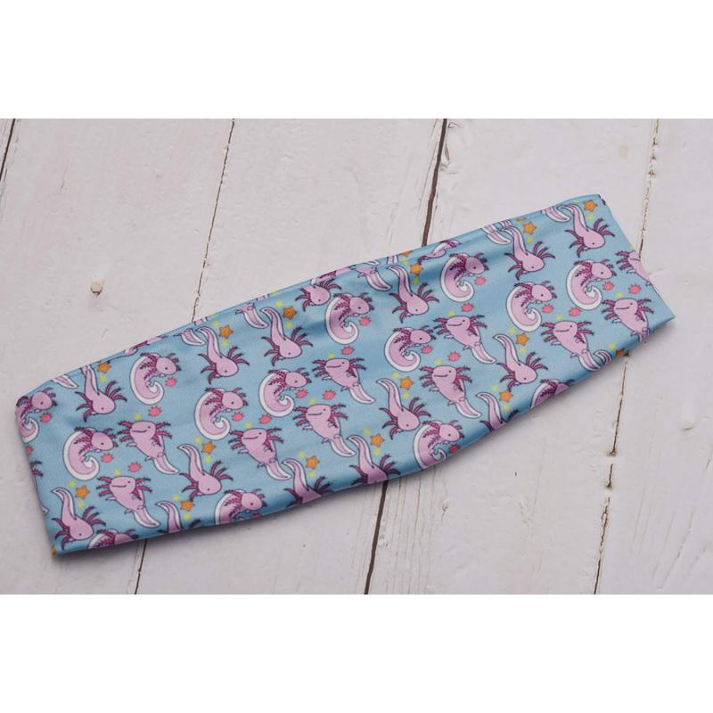 LParkin Axolotl Head Bands for Adults - Wide Headbands - Gift for Wife - Adult Headband - Headband Women - Hair Headband