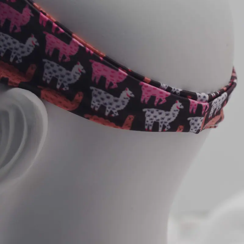LParkin Llama Head Bands for Adults - Wide Headbands - Gift for Wife - Adult Headband - Headband Women - Hair Headband