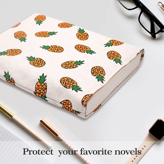 Pineapple Book Sleeve Book Cover Small Book Sleeves Teen Gift