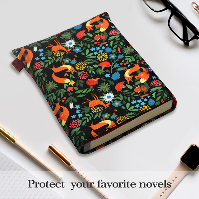 Fox Book Sleeve Book Cover Book Sleeves Teen Gift