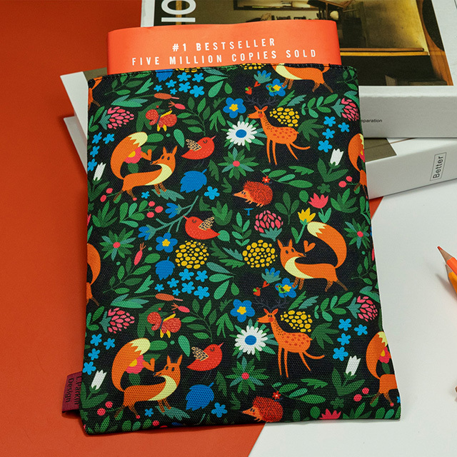 Fox Book Sleeve Book Cover Book Sleeves Teen Gift