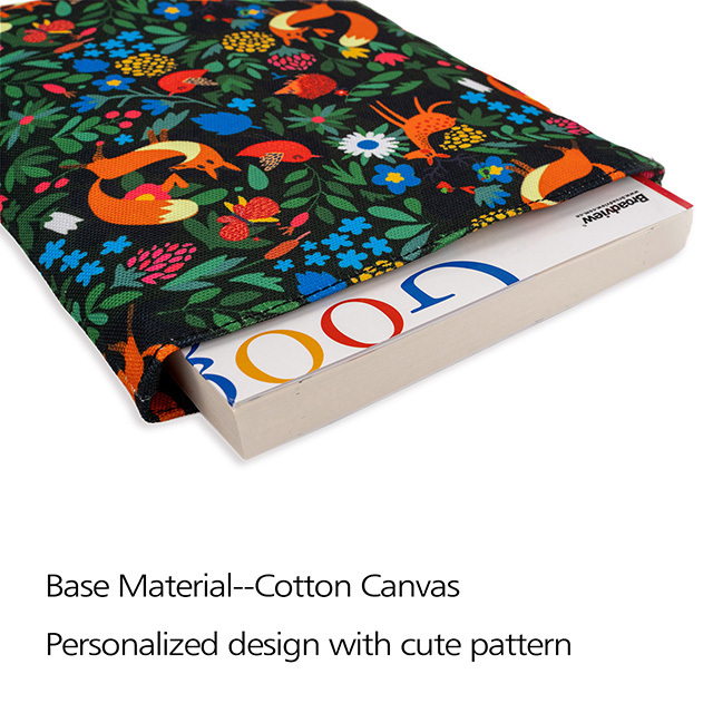 Fox Book Sleeve Book Cover Book Sleeves Teen Gift