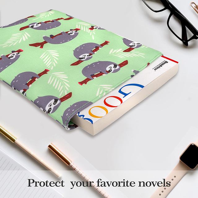 Sloth Book Sleeve Book Cover Book Sleeves Teen Gift