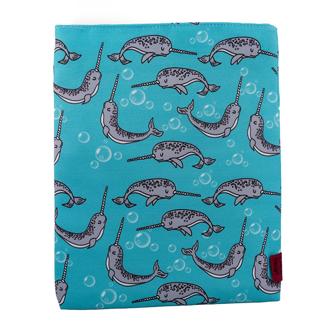 Narwhal Book Sleeve Book Cover Book Sleeves Teen Gift