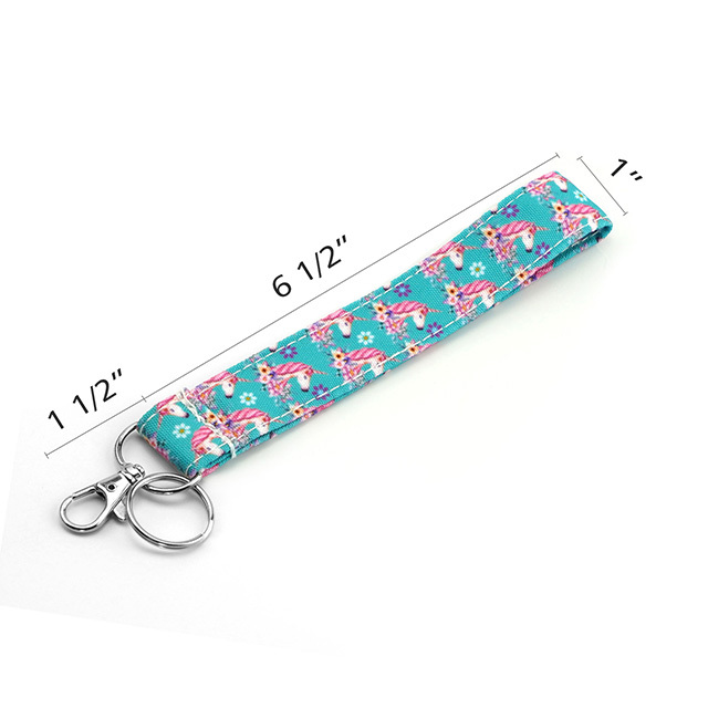 Unicorn Gifts Lanyard Lanyard Keychain Teacher Lanyard Key Lanyard Lanyards for Women ID Holder Cotton Fabric Preschool Lanyard Teacher Gift Coworker