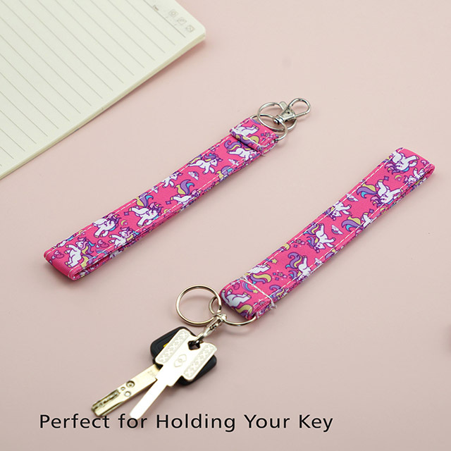 Unicorn Gifts Lanyard Key Lanyard ID Lanyard Cute Lanyard Cute Lanyards ID Holder Cotton Fabric Preschool Lanyard Teacher Gift