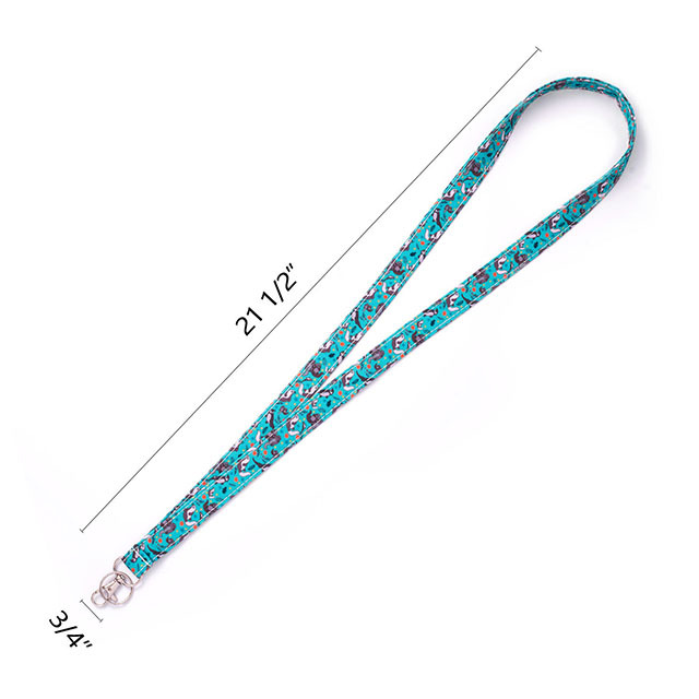 Otters Lanyard ID Holder Cotton Fabric Preschool Lanyard Teacher Gift Coworker Gift for Her Boss