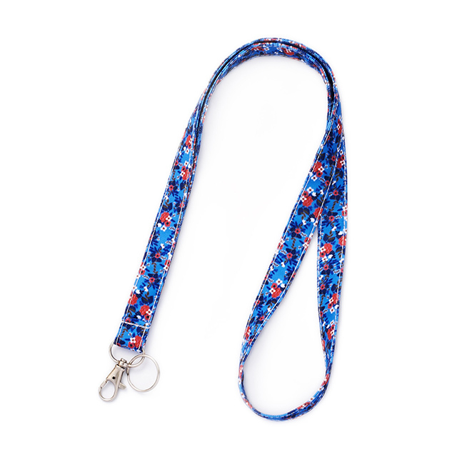 Birch Floral Gifts Lanyard ID Holder Cotton Fabric Preschool Lanyard Teacher Gift Coworker Gift for Her Boss