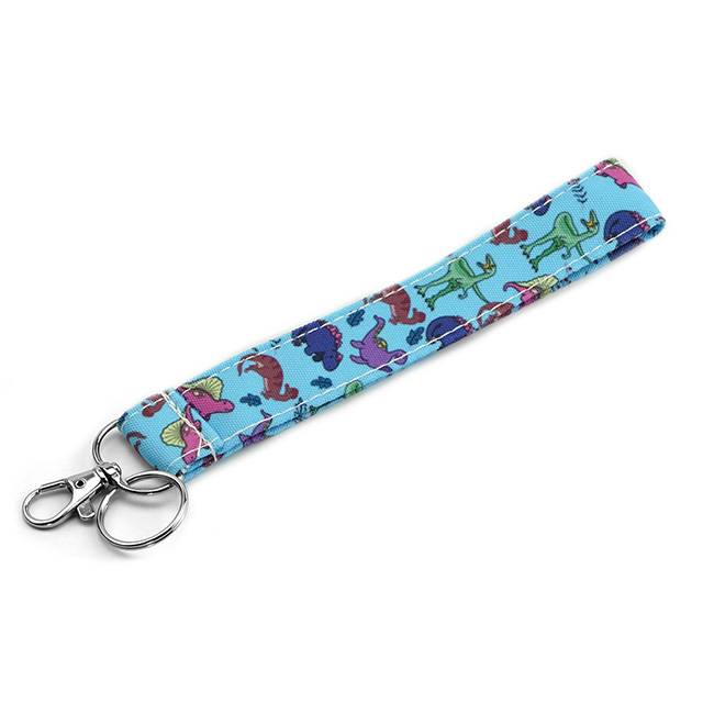 Dinosaur Gifts Lanyard Lanyards Cute Lanyards Lanyard Keychain Key Lanyard Keychain Lanyard for Women ID Holder Cotton Fabric