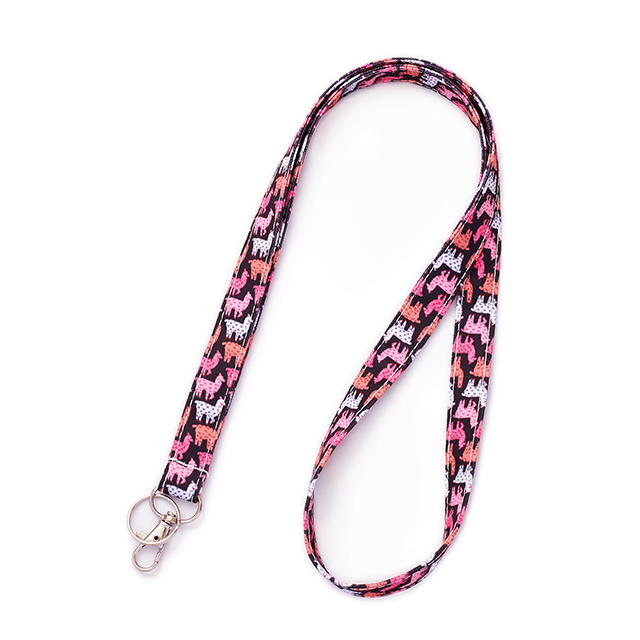 Llama Gifts Key Lanyard ID Badge Holder ID Lanyard Lanyard Keychain ID Holder Cotton Fabric Preschool Lanyard Teacher Gift