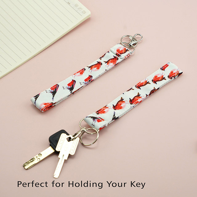 Bird Gifts Lanyard ID Holder Cotton Fabric Preschool Lanyard Teacher Gift Coworker Gift for Her Boss