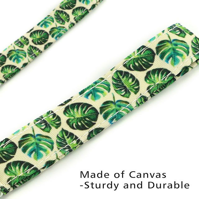 Tropical Tree Leaves Gifts Lanyard Lanyard Keychain Lanyards for Women Teacher Lanyard ID Lanyard ID Holder Cotton Fabric