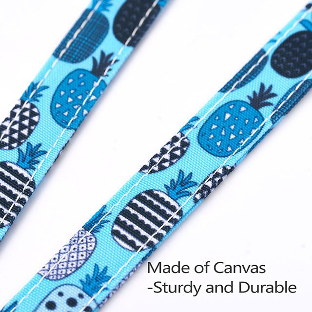 Pineapple Lanyard ID Holder Cotton Fabric Preschool Lanyard Teacher Gift Coworker Gift for Her Boss