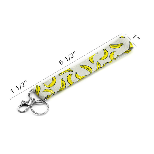 Bananas Gifts Lanyard ID Holder Cotton Fabric Preschool Lanyard Teacher Gift Coworker Gift for Her Boss