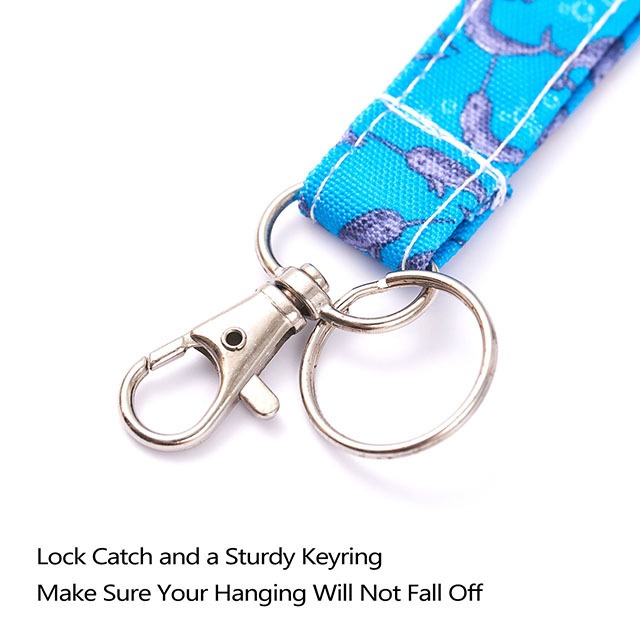 Narwhal Gifts Lanyard ID Holder Cotton Fabric Preschool Lanyard Teacher Gift Coworker Gift for Her Boss