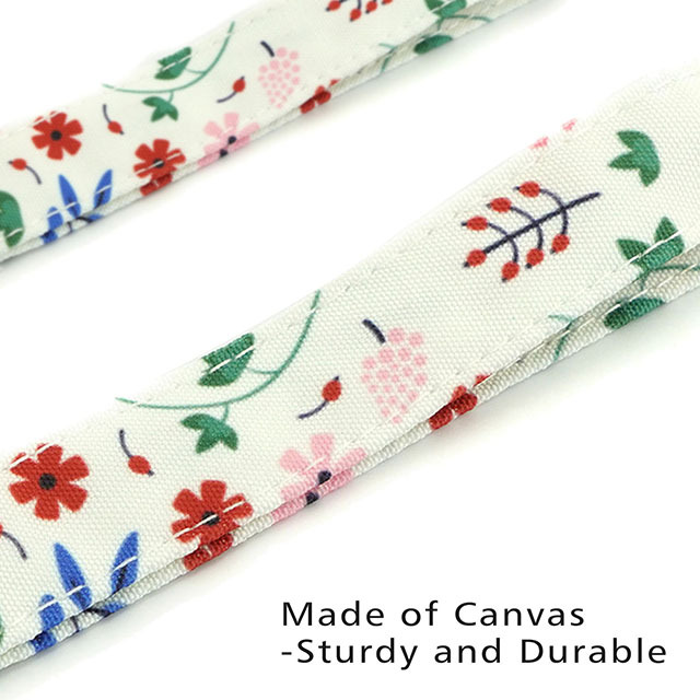 Tropical Flower Gifts Lanyard Lanyards for Women ID Badge Holder Lanyard Keychain ID Holder Cotton Fabric