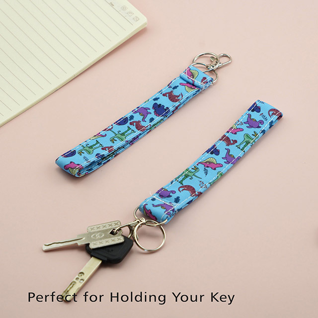 Dinosaur Gifts Lanyard Lanyards Cute Lanyards Lanyard Keychain Key Lanyard Keychain Lanyard for Women ID Holder Cotton Fabric