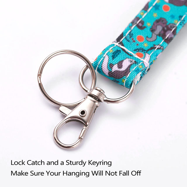 Otters Lanyard ID Holder Cotton Fabric Preschool Lanyard Teacher Gift Coworker Gift for Her Boss