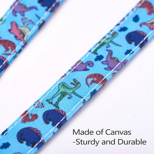 Dinosaur Lanyard ID Holder Cotton Fabric Preschool Lanyard Teacher Gift Coworker Gift for Her Boss