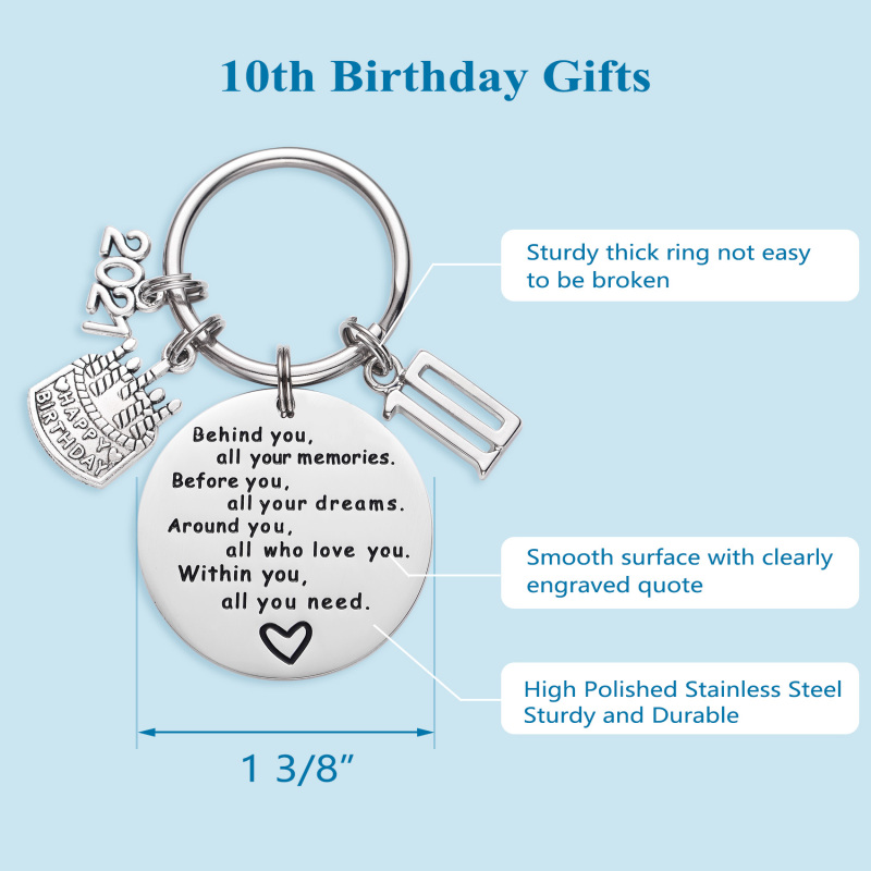 College Graduation Gifts 2021 Behind You All Your Memories Birthday Keychain Inspirational Graduates Key Chains