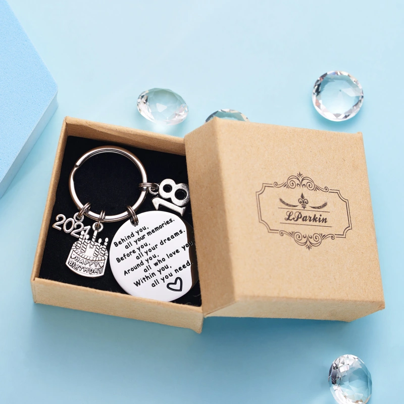College Graduation Gifts 2021 Behind You All Your Memories Birthday Keychain Inspirational Graduates Key Chains