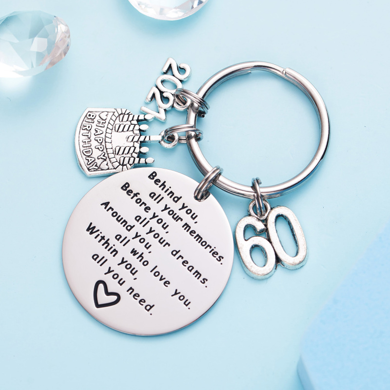 College Graduation Gifts 2021 Behind You All Your Memories Birthday Keychain Inspirational Graduates Key Chains