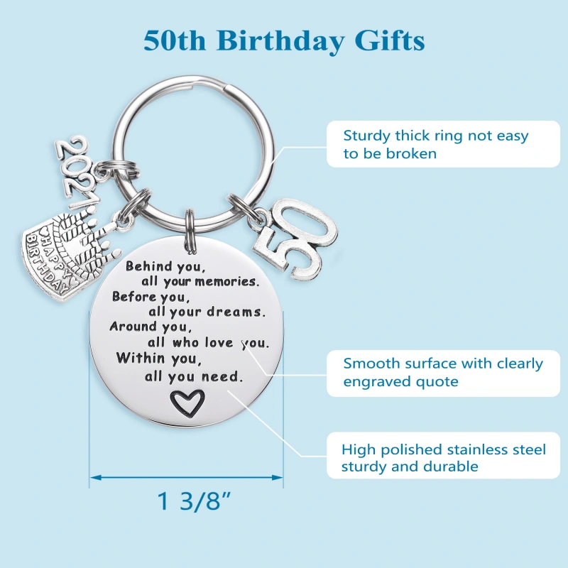 College Graduation Gifts 2021 Behind You All Your Memories Birthday Keychain Inspirational Graduates Key Chains