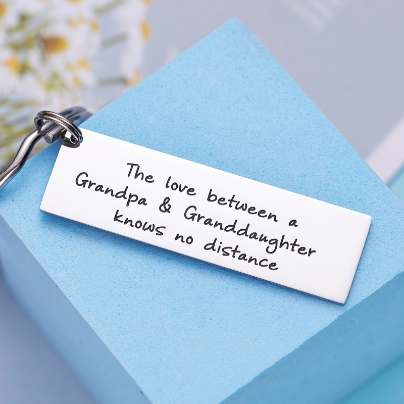 The Love Between a Grandma &amp; Her Grandchildren Knows No Distance Keychain