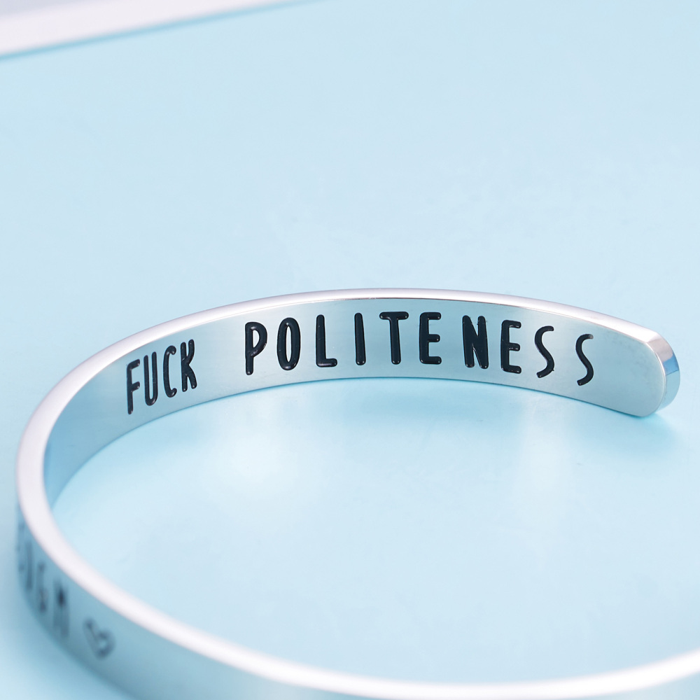 LParkin My Favorite Murder Murderino Stay Sexy Don't Get Murdered Cuff Bracelet Feminist Gift SSDGM True Crime Gift