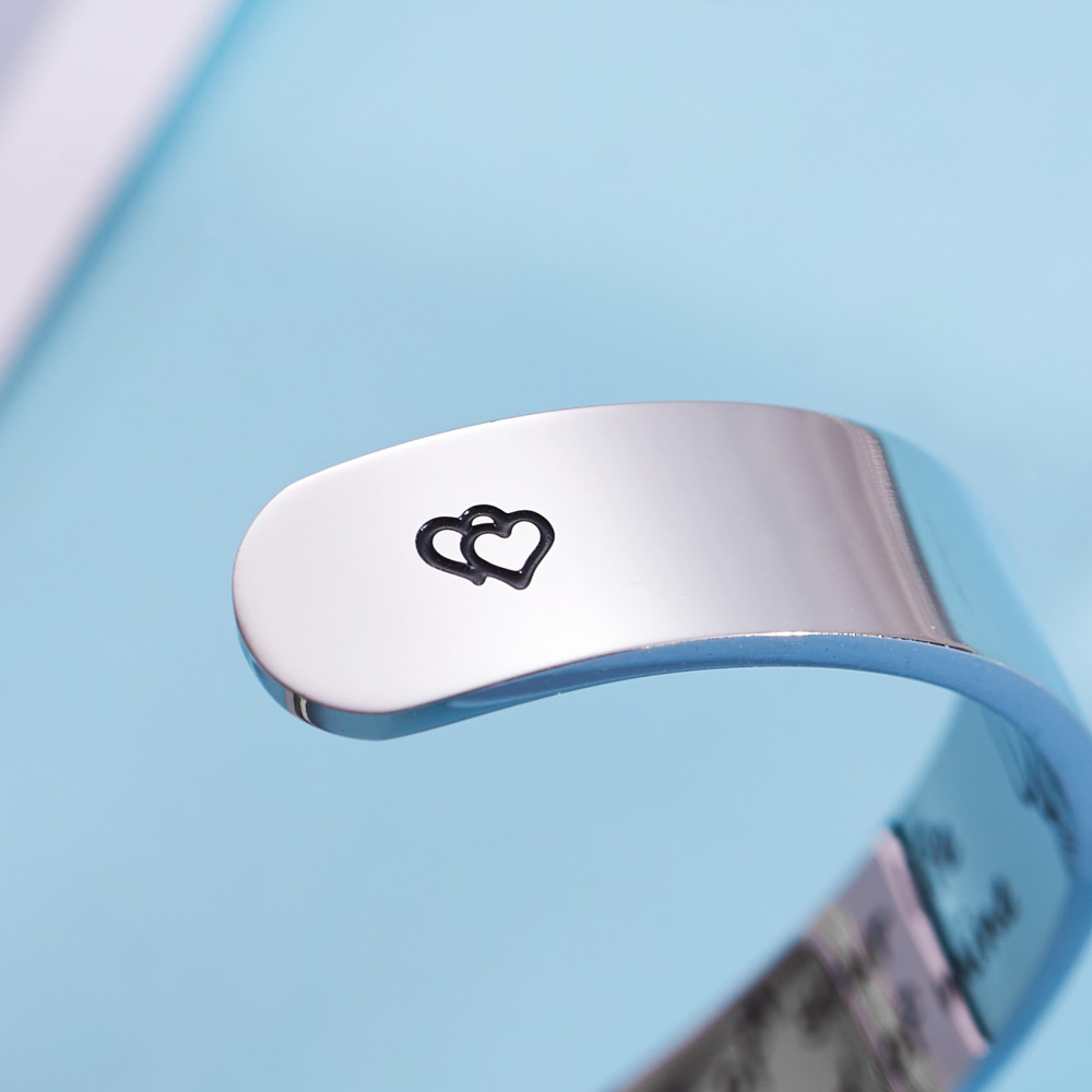 I Carried You Every Second of Your Life Infant Child Loss Memorial Miscarriage Bracelet Remembrance Keepsake