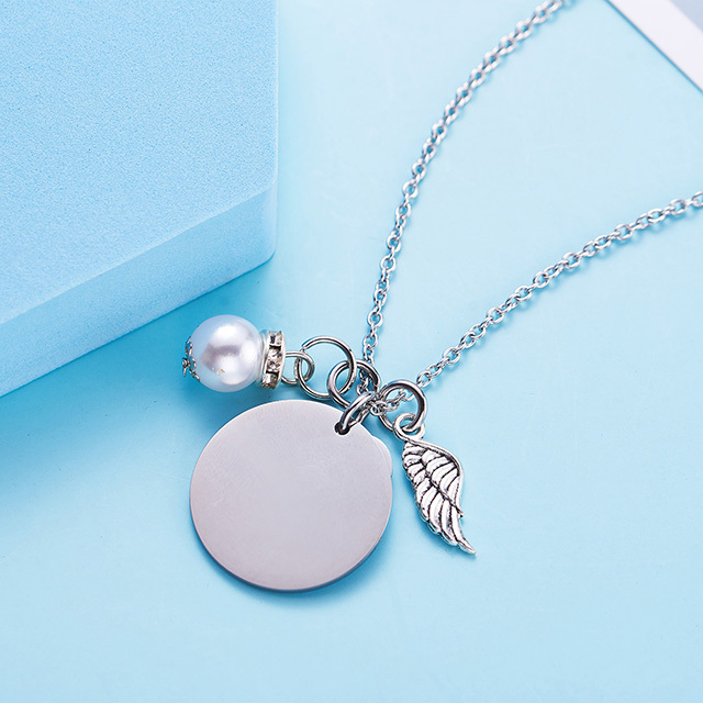 LParkin Mommy of an Angel Necklace Infant Child Loss Memorial Pregnancy Loss Miscarriage Stillborn