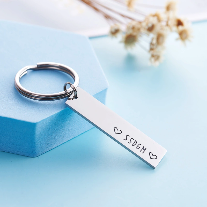 LParkin Stay Sexy Don't Get Murdered Keychain Feminist Gift SSDGM True Crime Gift for Her My Favorite Murder Gift