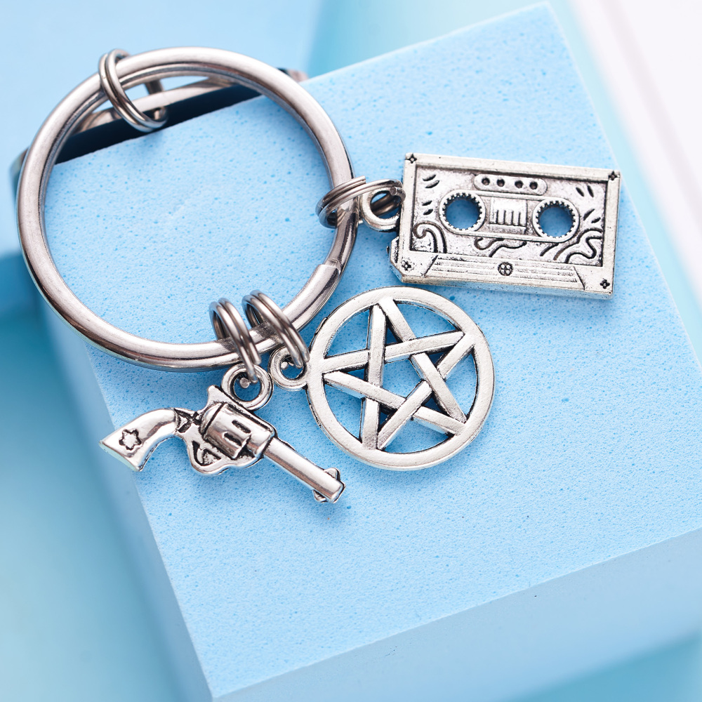 LParkin Driver Picks The Music Shotgun Shuts His Cakehole Supernatural Keychain