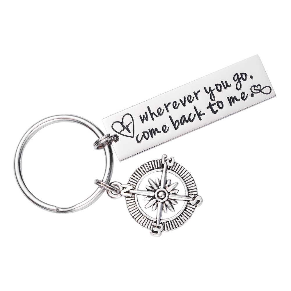 Wherever You Go Come Back to Me Graduation Gift Friend Gift College Gift Moving Gift Deploying Partner Boyfriend Girlfriend Husband Wife Gifts