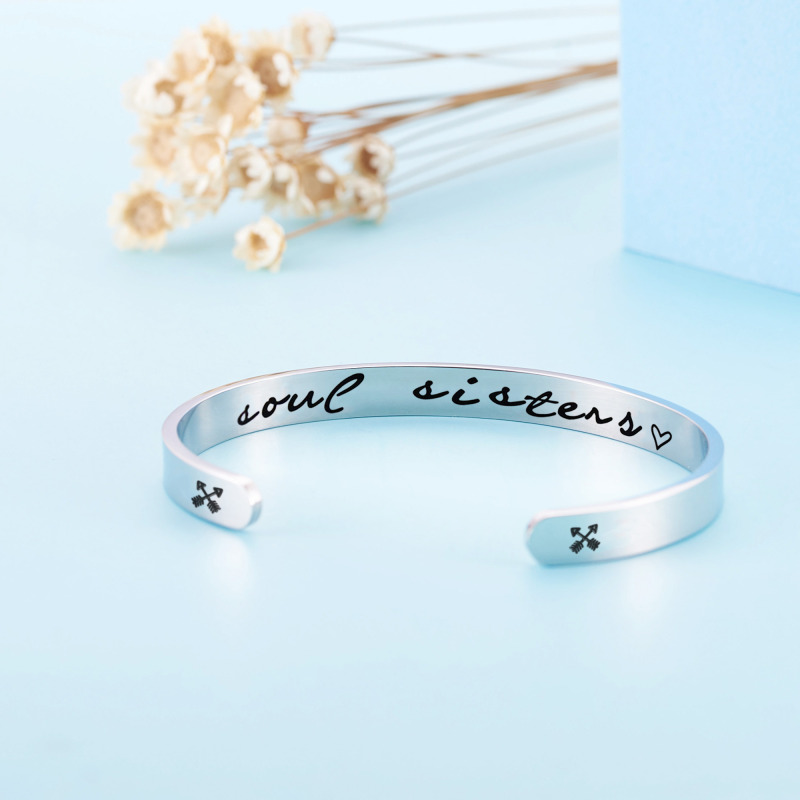 LParkin Soul Sister Bracelet Gift Jewelry BFF Bracelet Friendship Best Friend