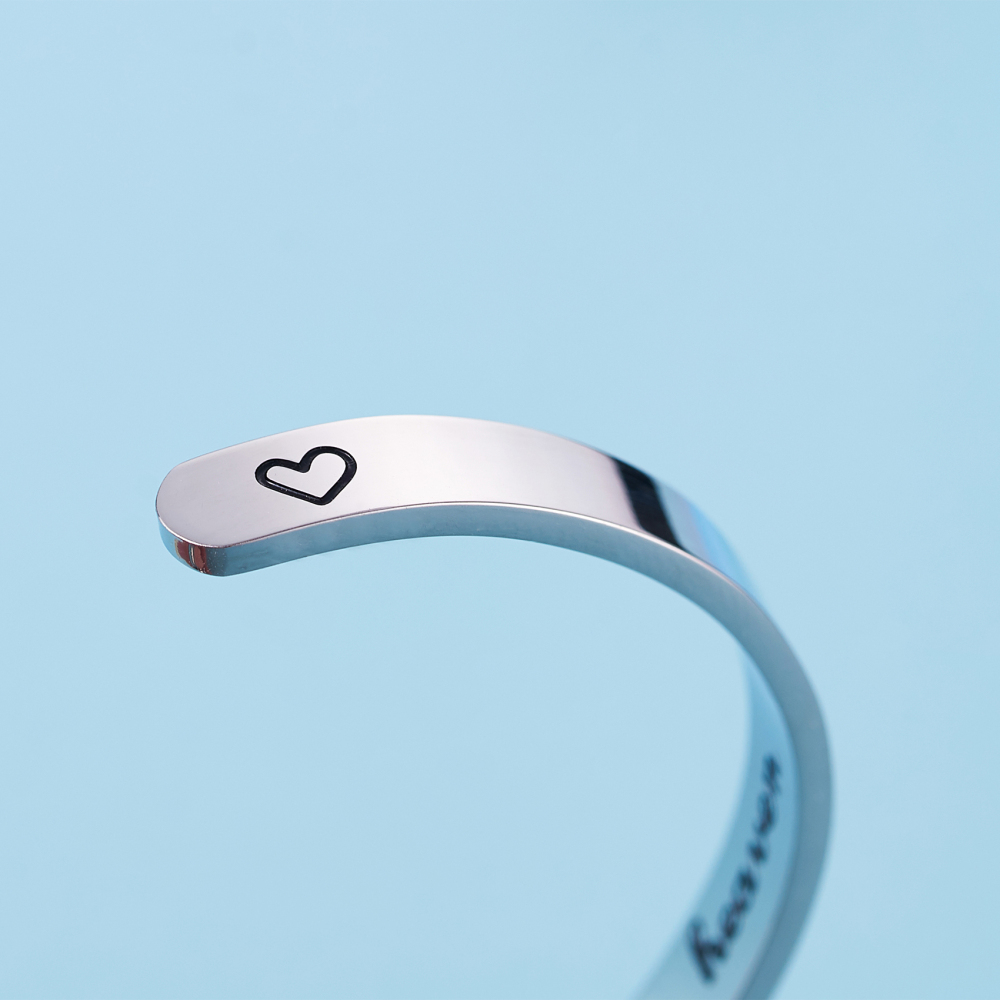 LParkin Memorial Bracelet I'll Hold You in My Heart Until I Hold You in Heaven Gifts for Her Remembrance Jewelry