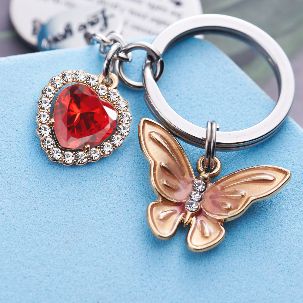 To My Daughter Keychain Graduation Gifts For Daughter Birthday Gift For Girls Inspirational Gifts From Mom Dad …