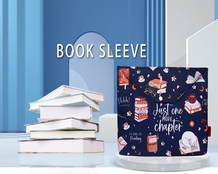 Book Sleeves with Zipper, Book Sleeves for Book Lovers from LParkin Design