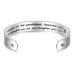 Whenever You Feel Overwhelmed - Granddaughter bracelet