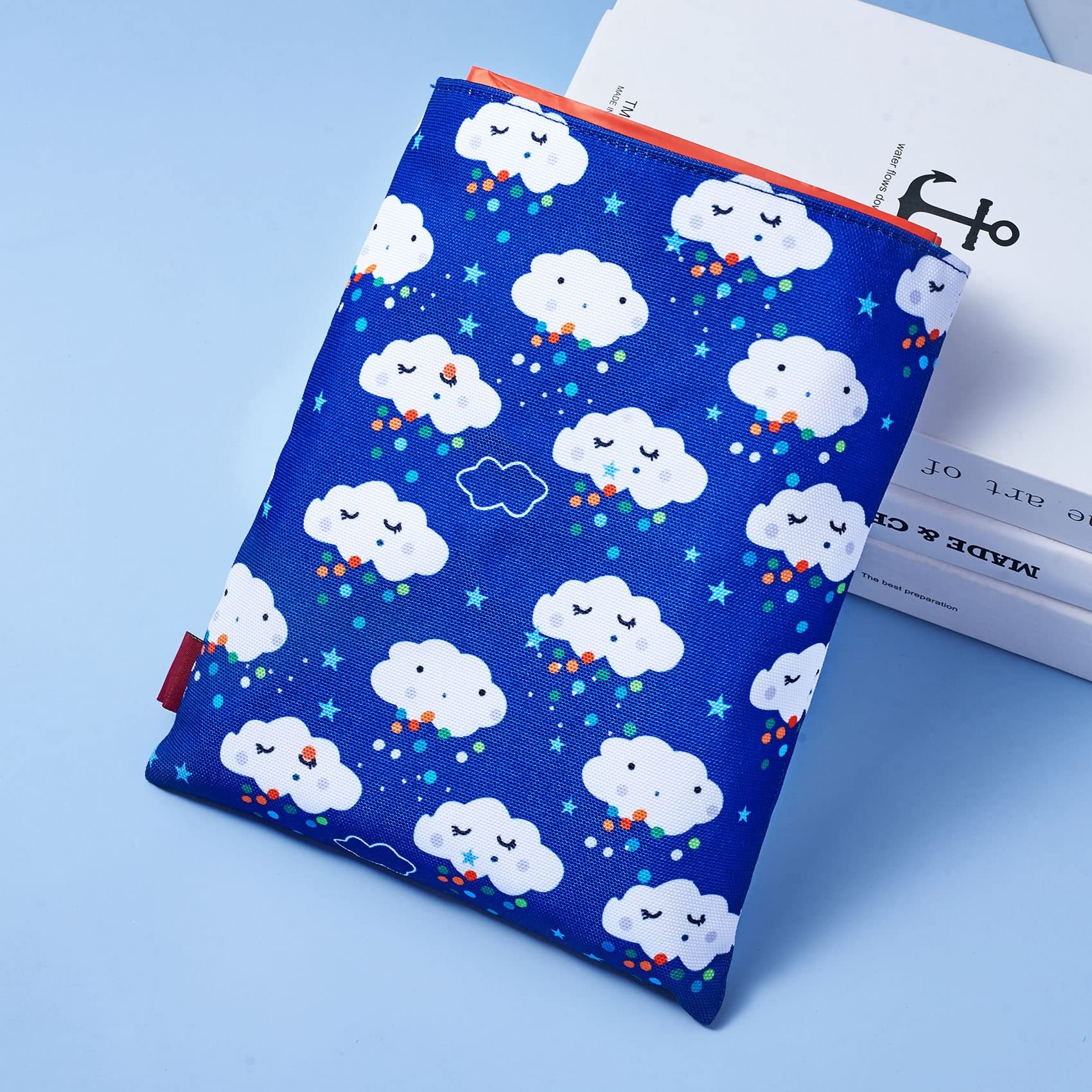 Book Sleeve Clouds Book Cover Medium Book Sleeves Teen Gift (Medium)