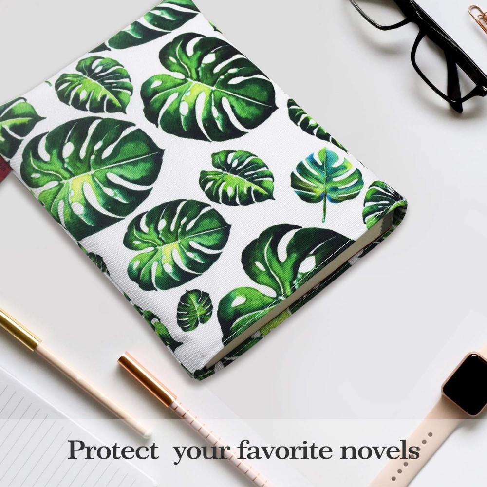 Book Sleeve Tree Leaves Book Protector Medium 9.7 Inch X 8 Inch Canvas Book Sleeves Teen Gifts
