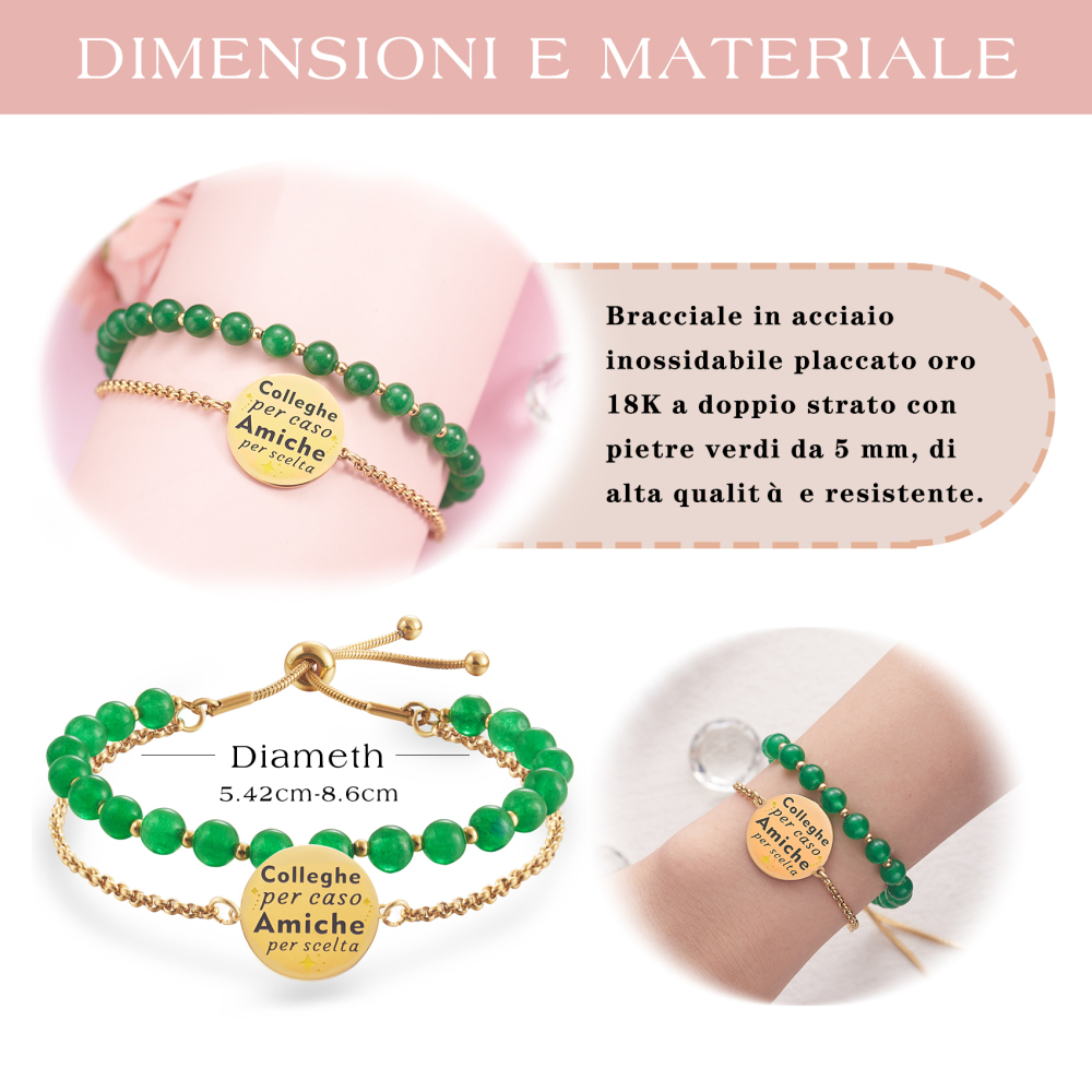 LParkin Bracciale Laurea Acciaio Inox Regolabile, Idee Regalo Laurea Donna